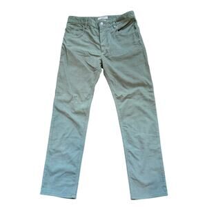 Isabel Marant Green Corduroy Designer Pants Jeans Y2K 2000s Sz 38 US 6